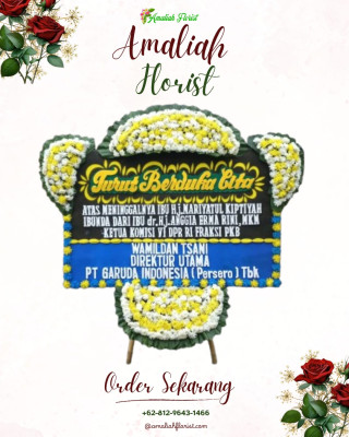 Papan Bunga Duka di Waropen