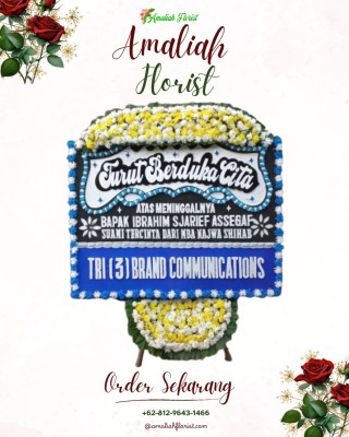 Papan Bunga Duka di Waropen